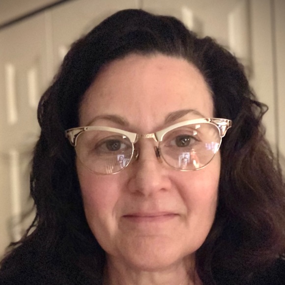 Vintage cat eye glasses two tone 10k RGP Engraved - Picture 9 of 9